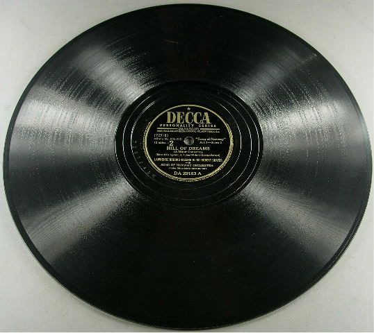 Rare 1945 Song Of Norway 78 RPM Edvard Grieg Operetta  