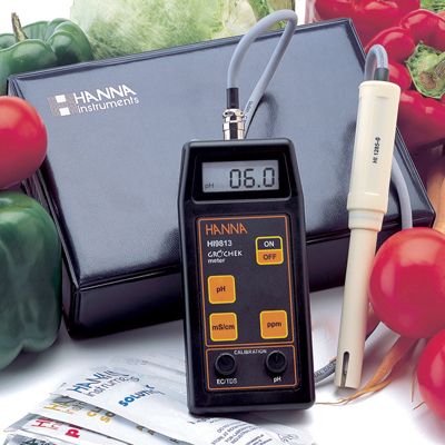 Hanna Waterproof pH/EC/TDS Meter HI 9813 0  