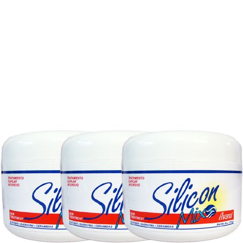 Silicon Mix Intensive Hair Treatments 8oz Three Combo Pak  