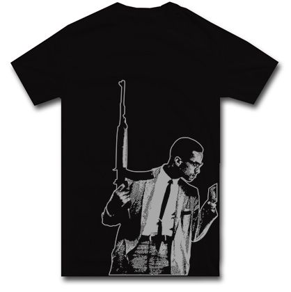 MALCOLM X t shirt krs one 2pac chappelle S M L XL 2XL  