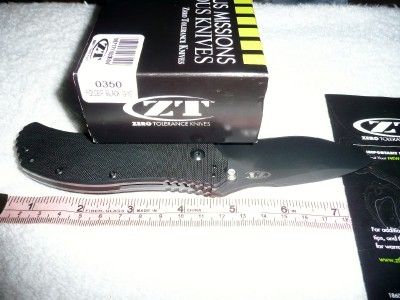 NIB ZERO TOLERANCE KERSHAW USA 1 BLD FOLD KNIFE LL FLICK ASSIST KEN 