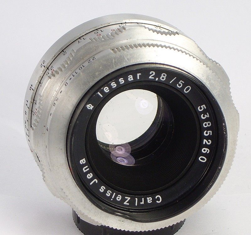 Zeiss Tessar 2,8/50mm #5385260 Contax S Pentax M42  