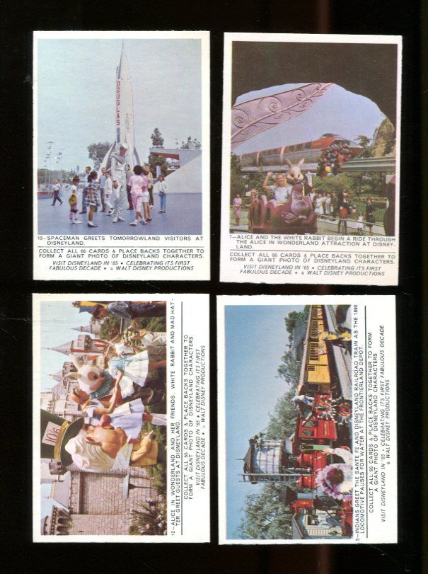 1965 DISNEYLAND NEAR SET 13/66 NM *10388  