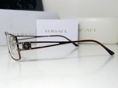 NEW AUTHENTIC VERSACE EYEGLASSES VE 1092 B 1045 VE 1092B  