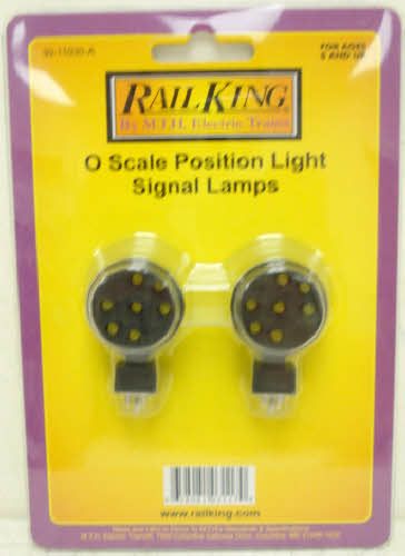 MTH 30 11030 A Position Light Lamp Heads for 30 11030 658081031170 