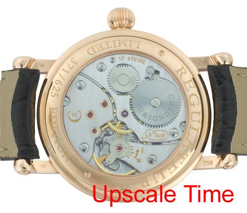   Limited Edition Regulator Rose Gold Manual Wind Luxury Watch CH 1121 R