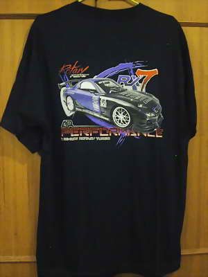 Mazda RX 7 AR Cool Car T Shirt rotary 13B MAZ007 MAZ008  