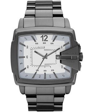 DIESEL DZ1498 FEDEX FAST ANALOG QUARTZ STAINLESS STEEL MENS 48mm 