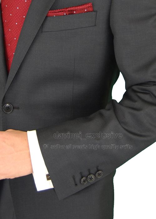 NATAZZI 160S MEN SUIT $2598 CASHMERE 21100_2 GRAY 48R  