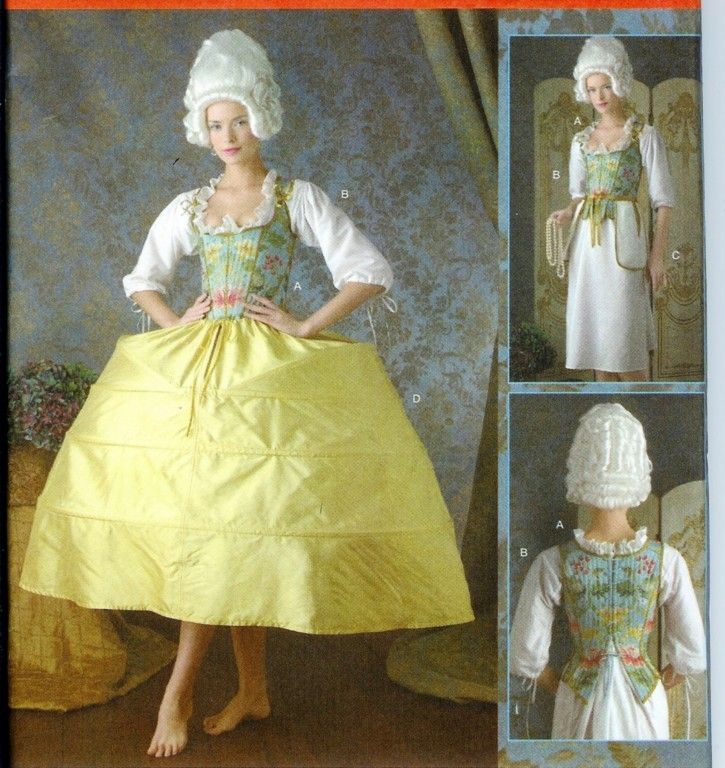 OOP Simplicity Elizabethan Tudor Costume Sewing Pattern  