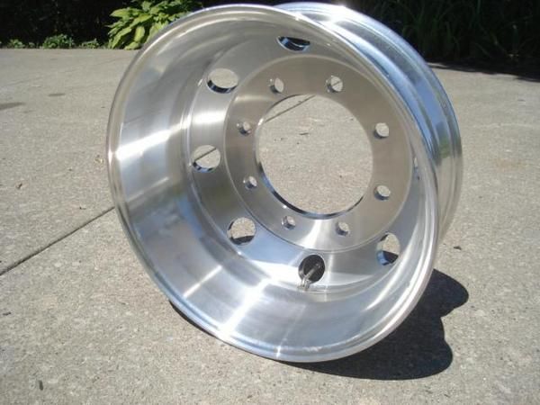 19.5 WHEELS ACCURIDE ALUMINUM CHEVY GMC TOPKICK  