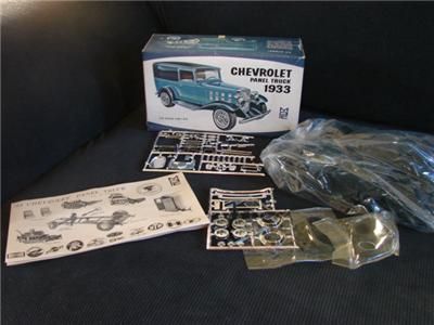 VINTAGE MPC 1933 CHEVROLET PANEL TRUCK MODEL KIT  