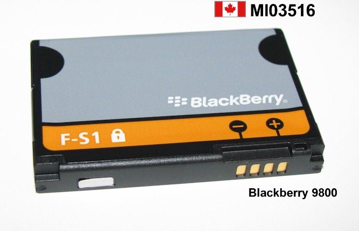 Blackberry Torch 9800 FS1 F S1 Battery Canada  