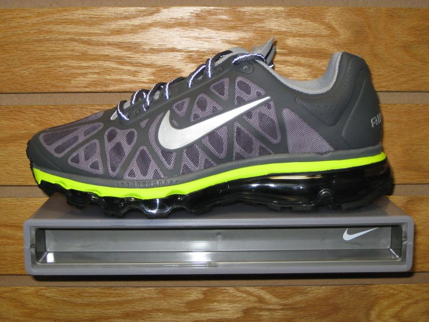 NIKE AIR MAX 2011 (GS) BOYS 431873 009 DARK GREY/METALLIC SILVER/BLACK 