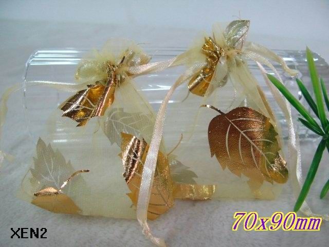 Various White Wedding gift favor bag jewelry organza pouches 