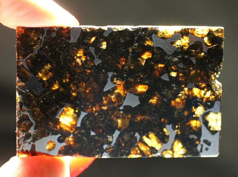 ALMOST FULLY OLIVINE PALLASITE METEORITE SEYMCHAN 23g  