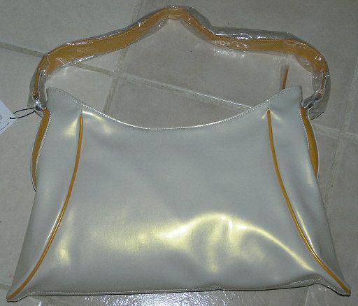   White New Large Mad by Design Purse FREE USA SHIPPING Mad Bags  