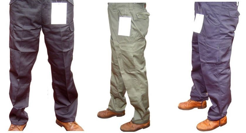   CARGO COMBAT WORK TROUSERS WAIST 30   54 BNWT strong tough great price