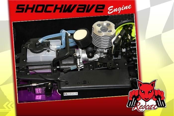 Nitro Gas RC Buggy 4WD SHOCKWAVE Truck 1/10 Car New  