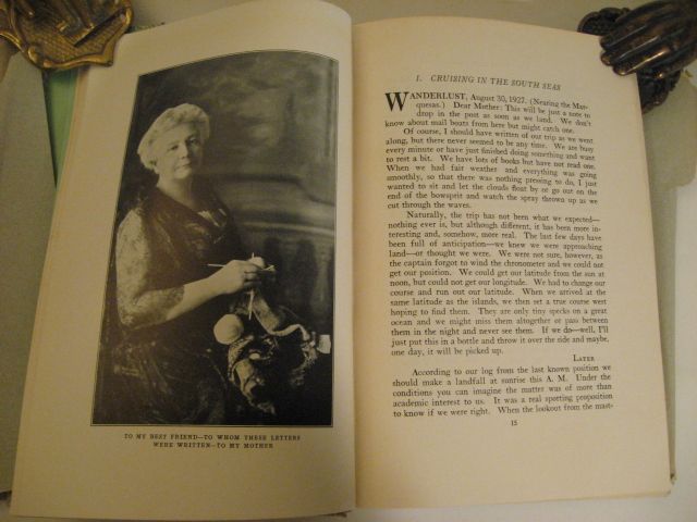 1931 CRUISING WITH THE WANDERLUSTERS   ILLUSTRATED  