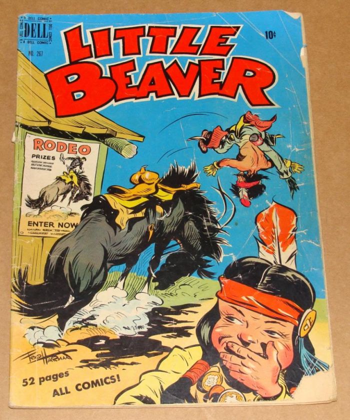 Little Beaver Dell Four Color No. 267 Golden Age Western Comic  