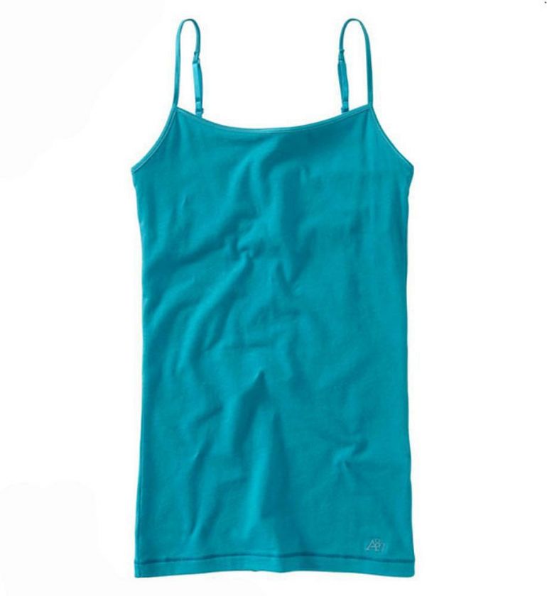 Aeropostale womens solid spaghetti strap tank top   Style 4570  