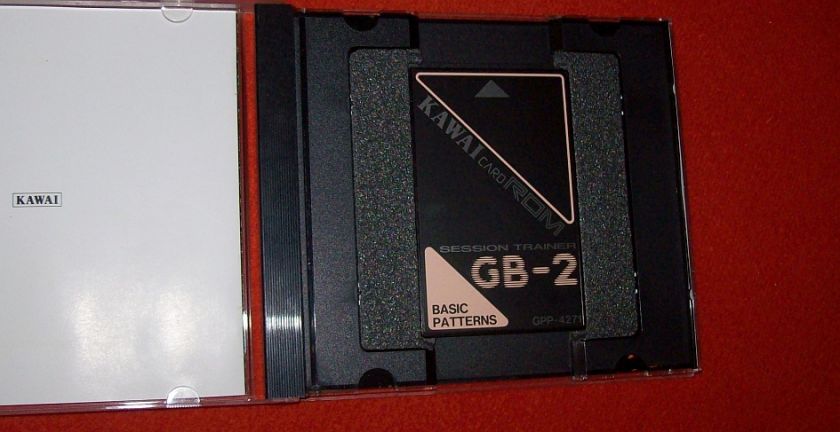 Kawai GB 2   ROM CARD *Basic Patterns* for Guitar Session Trainer GB 4 