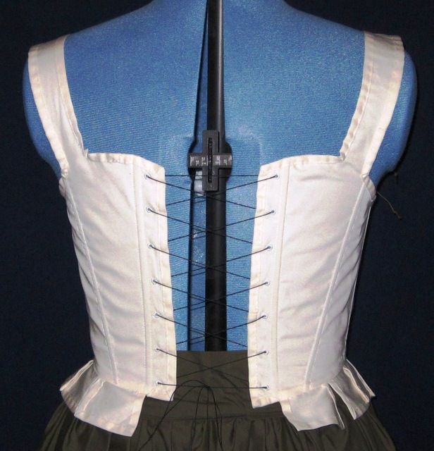 Custom Size & Fabric Corset Renaissance SCA Elizabethan Faire Medieval 