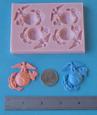 Silicone Marines 5344 Candle Soap Candy food Molds  