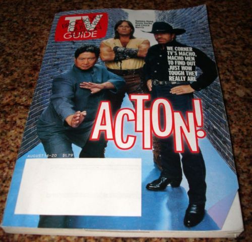 1999 TV GUIDE *CHUCK NORRIS* BROOKLYN QUEENS EDITION E  