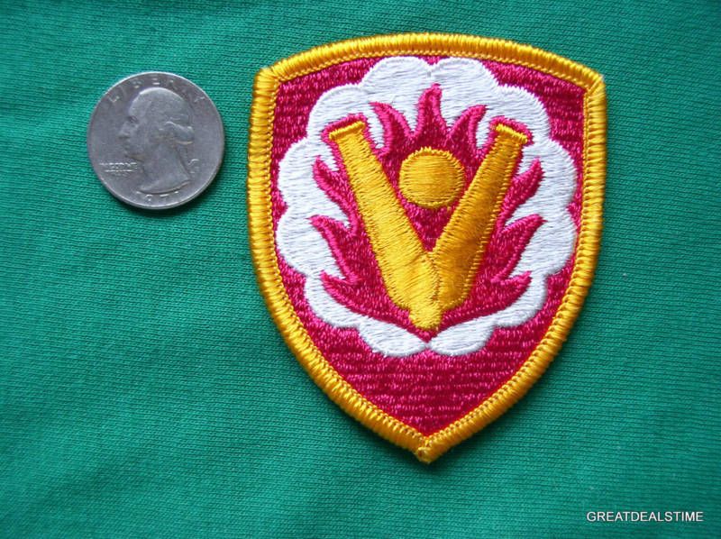 59TH US ARMY BRIGADE CANNON BALL MILITARY COAT PATCH  