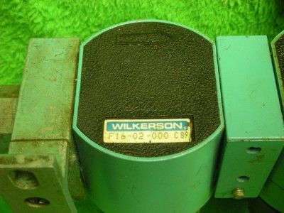 WILKERSON AIR PREPARATION LUBRICATOR REGULATOR FILTER  