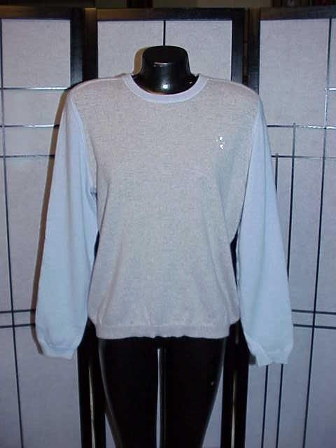 UPSCALE  2 COLOR CASHMERE SWEATER XL  