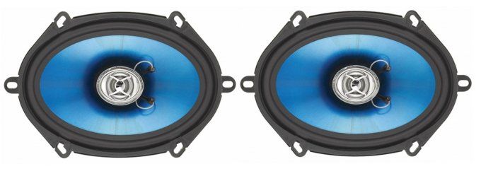   SOUNDSTORM Force F257 5x7/6x8 225W 2 Way Car Audio Speakers Coaxial