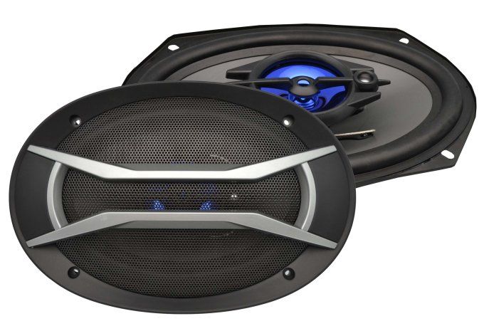 NEW Supersonic SC 6905 6x9 1200W 3 Way Car Speakers  