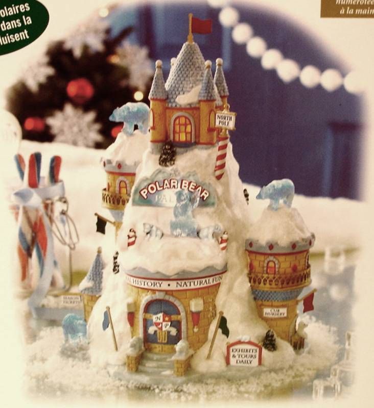 Department 56 Polar Bear Palace North Pole Series NIB  