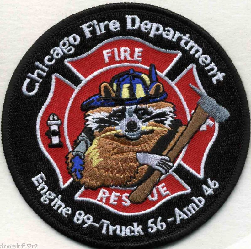 Chicago, IL Engine 89 / Truck 56 fire patch  