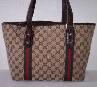   Jolicoeur Brown GG Monogram Tote Bag Caroldiva Authenticated  