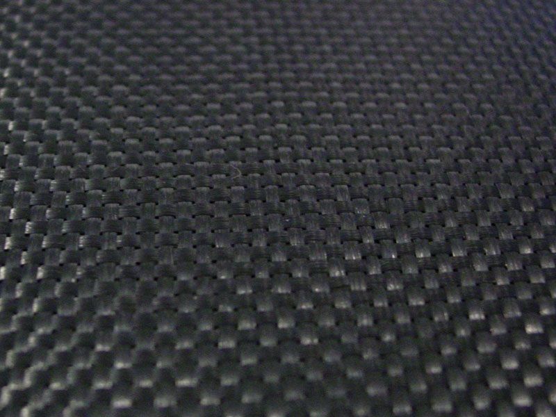 Black Aramid Kevlar Plain Weave Fabric Cloth Technora  