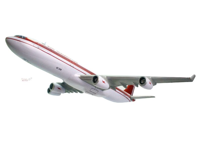 Airbus A340 300 Air Mauritius Wood Airplane Model  