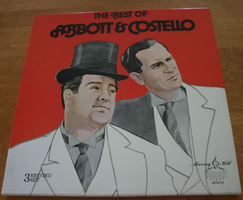 THE BEST OF ABBOTT & COSTELLO   Murray Hill M58039 3lps  