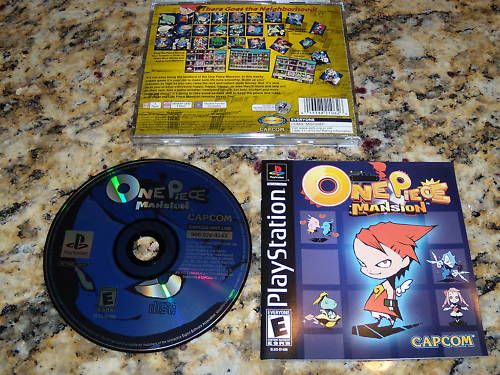 ONE PIECE MANSION PS1 PS2 PS3 1 PS PLAYSTATION NR MINT 013388210626 