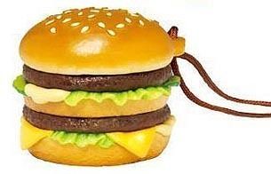 2011 Hong Kong McDonalds Mini Food Strap (BIG MAC)  