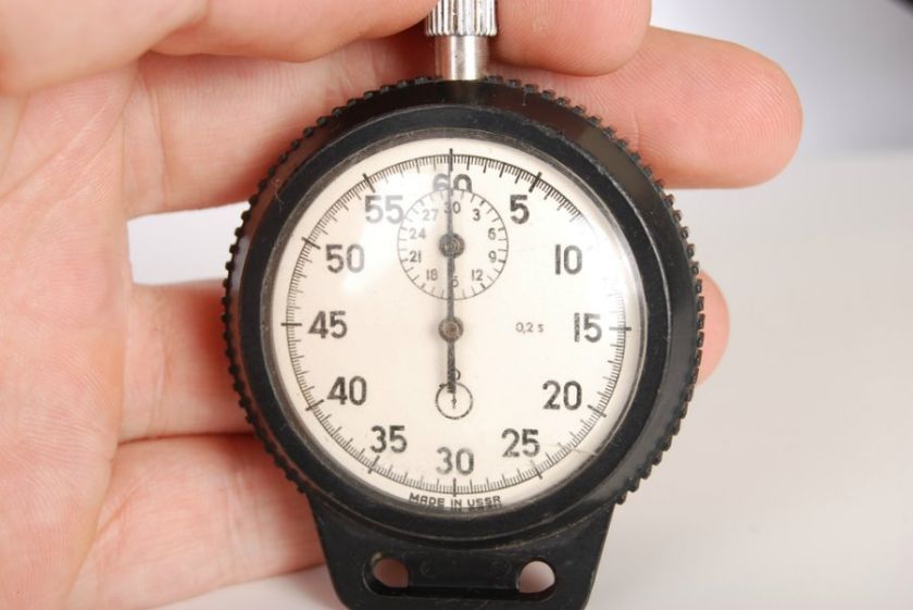 AGAT  VINTAGE SPORT SOVIET Russian 1 Button Chronometer Stopwatch for 