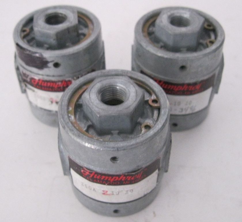 New Humphrey Air Piloted 3 Way 250A 2 10 20 NC Dump Valve LOT  