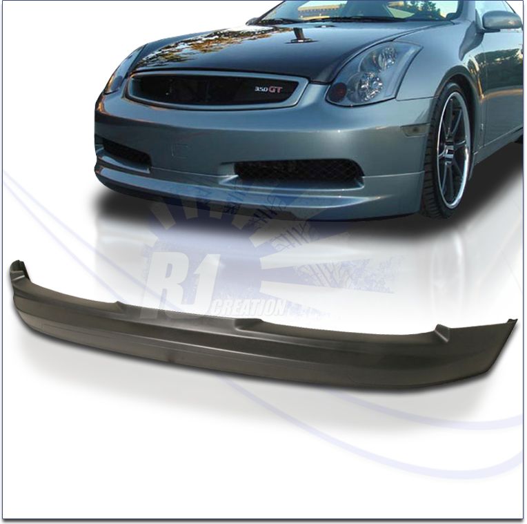 Infiniti G35 JDM GL VIP Front Bumper Add On Lip POLY URETHANE PU 