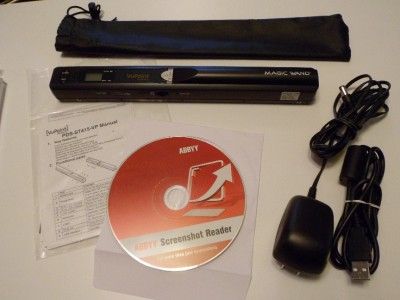 Viewpoint PDS ST415 VP Magic Wand  Portable DC 8.5 x 11 Scanner 