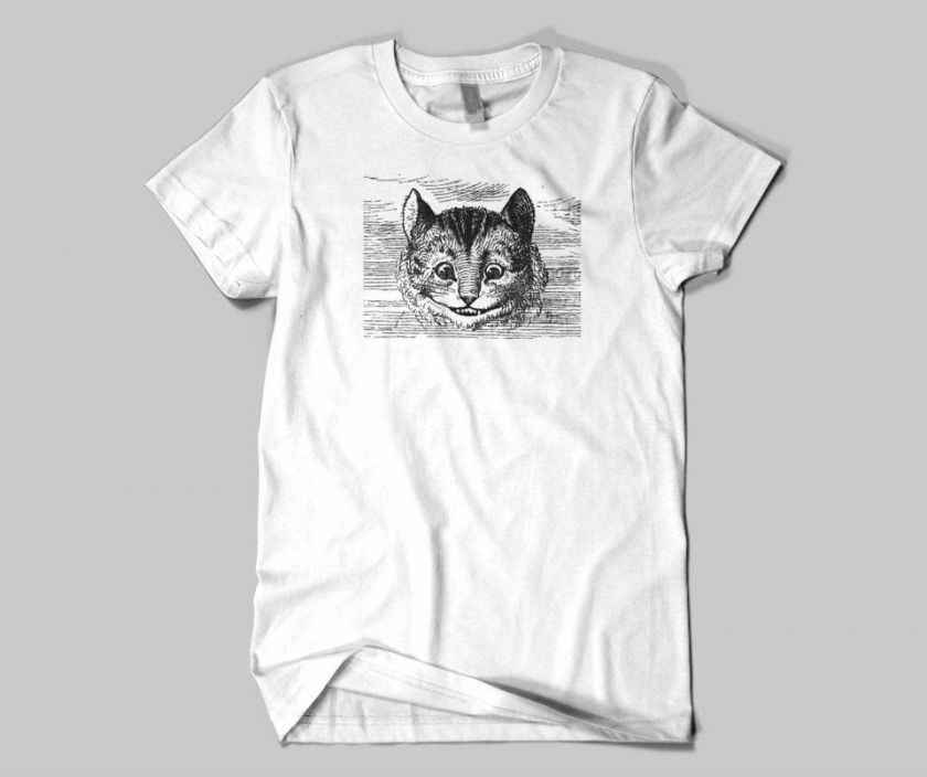 Alice in Wonderland Cheshire Cat Floating Head T Shirt  