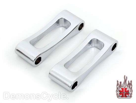 BILLET FENDER SPACERS MOUNTING BRACKETS FIT HARLEY  