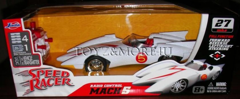 18 SPEED RACER MACH 5 REMOTE CONTROL CAR